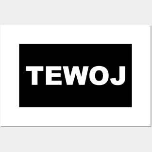 TEWOJ Text Posters and Art